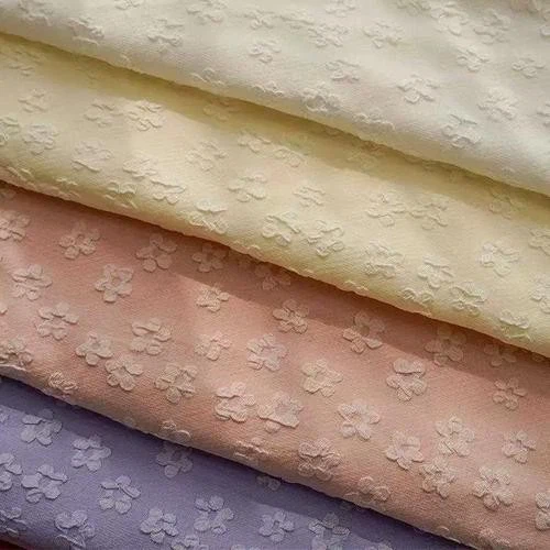 leopard jacquard fabric